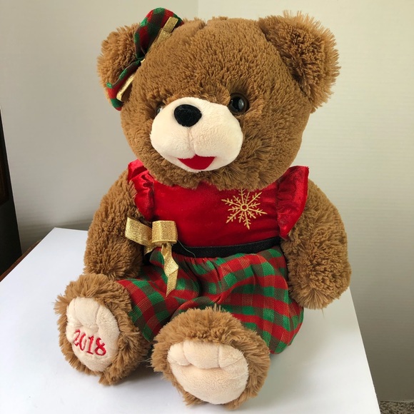2018 christmas teddy bear